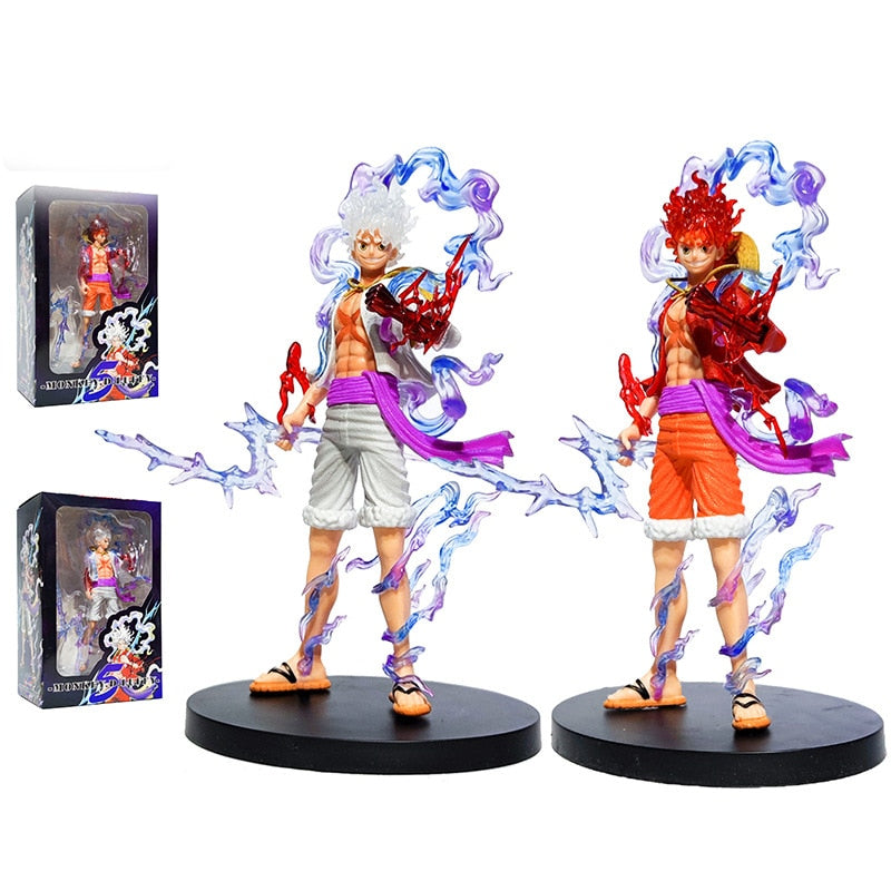 One Piece Action Figures - 17cm Luffy Gear 5 Strong Nika PVC Action Figure