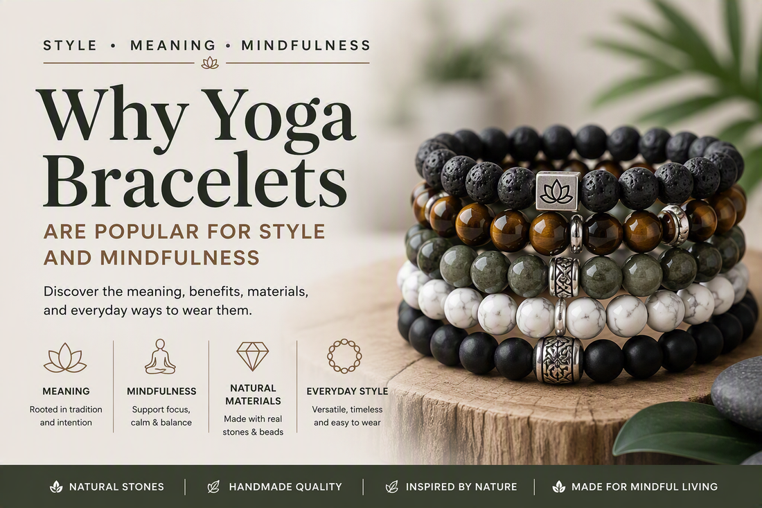 Yoga Bracelets, Mala Beads, Beaded Bracelets, Mindfulness 