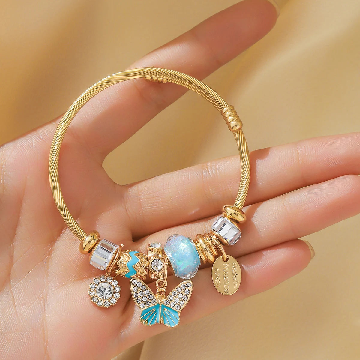 Elegant Women's Beaded Charm Bracelet | Multi-Element Fashion Jewelry for Parties, Festivals, Dates & Special Gift - The Iconic Marketplace