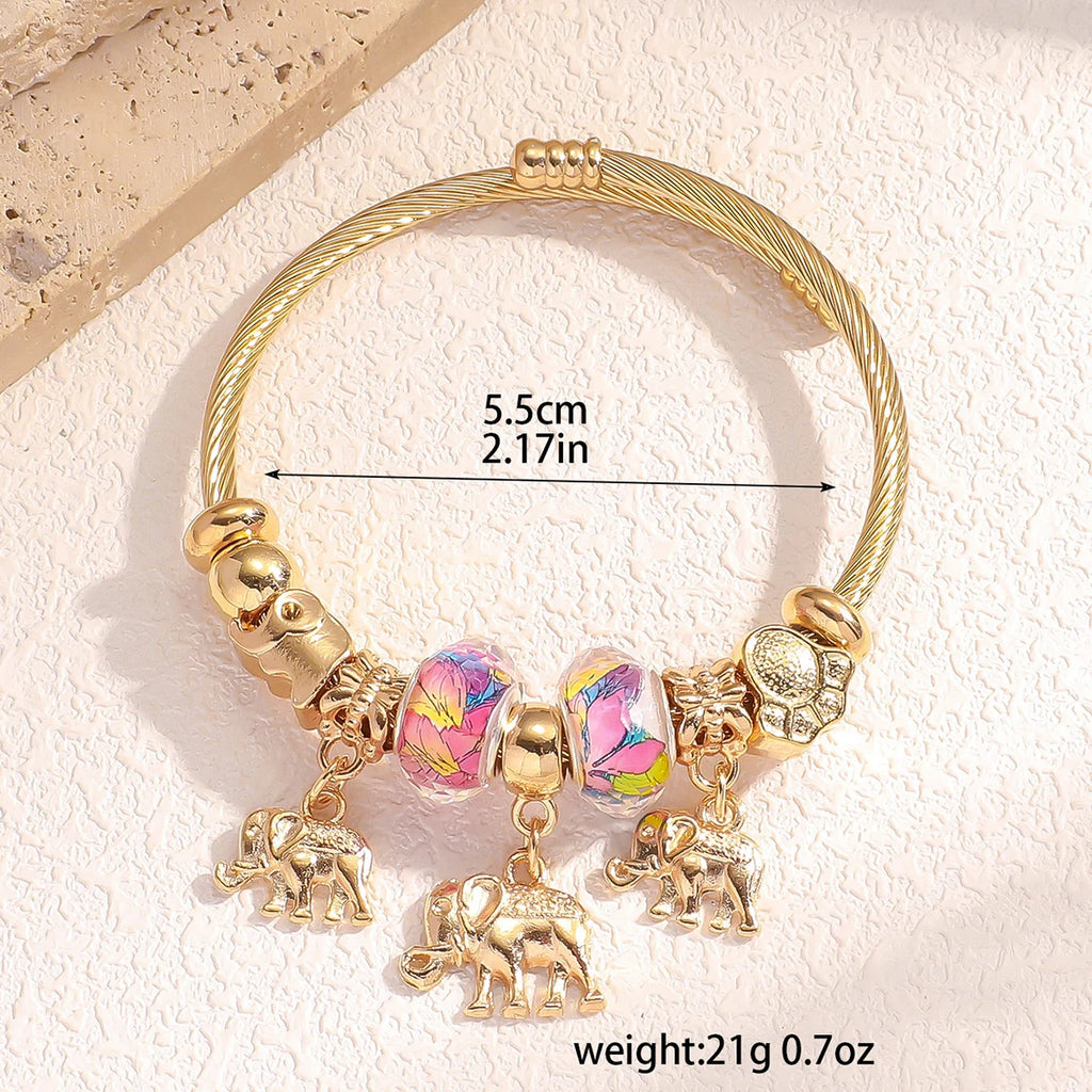 Elegant Women's Beaded Charm Bracelet | Multi-Element Fashion Jewelry for Parties, Festivals, Dates & Special Gift