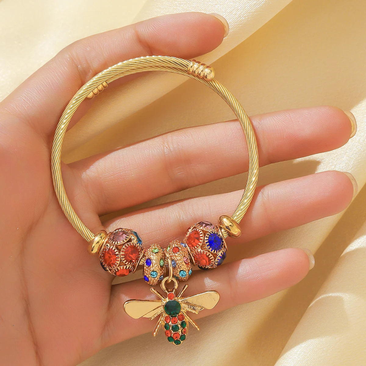 Elegant Women's Beaded Charm Bracelet | Multi-Element Fashion Jewelry for Parties, Festivals, Dates & Special Gift - The Iconic Marketplace