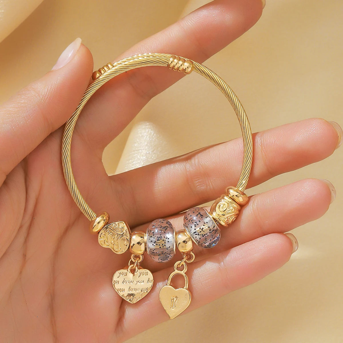 Elegant Women's Beaded Charm Bracelet | Multi-Element Fashion Jewelry for Parties, Festivals, Dates & Special Gift - The Iconic Marketplace