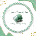 Natural Stone Bead Bracelet with Silver Spacer Charms – Green Jade, Indian Agate & Lapis Lazuli Gemstone Bracelet for Women & Men