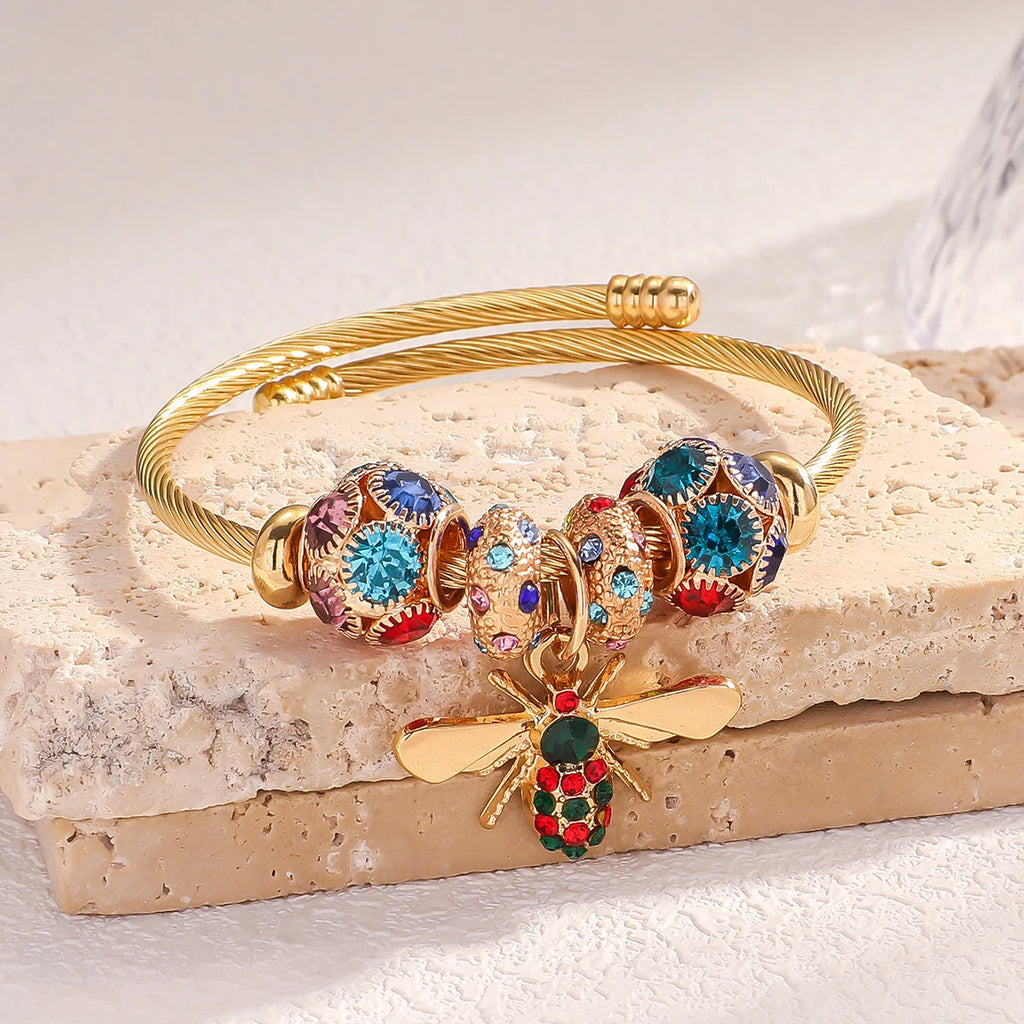 Elegant Women's Beaded Charm Bracelet | Multi-Element Fashion Jewelry for Parties, Festivals, Dates & Special Gift