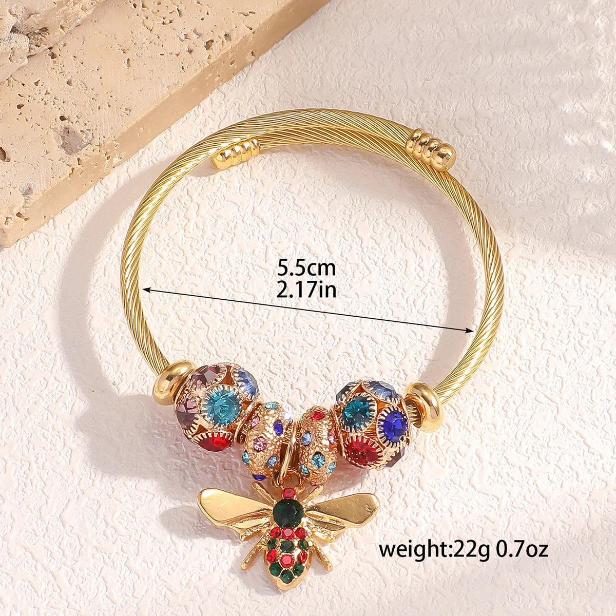 Elegant Women's Beaded Charm Bracelet | Multi-Element Fashion Jewelry for Parties, Festivals, Dates & Special Gift